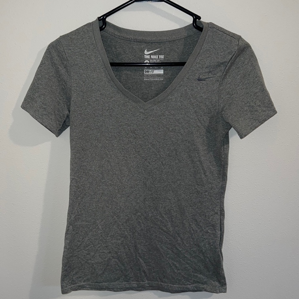 Grey Nike Dri-Fit Tee